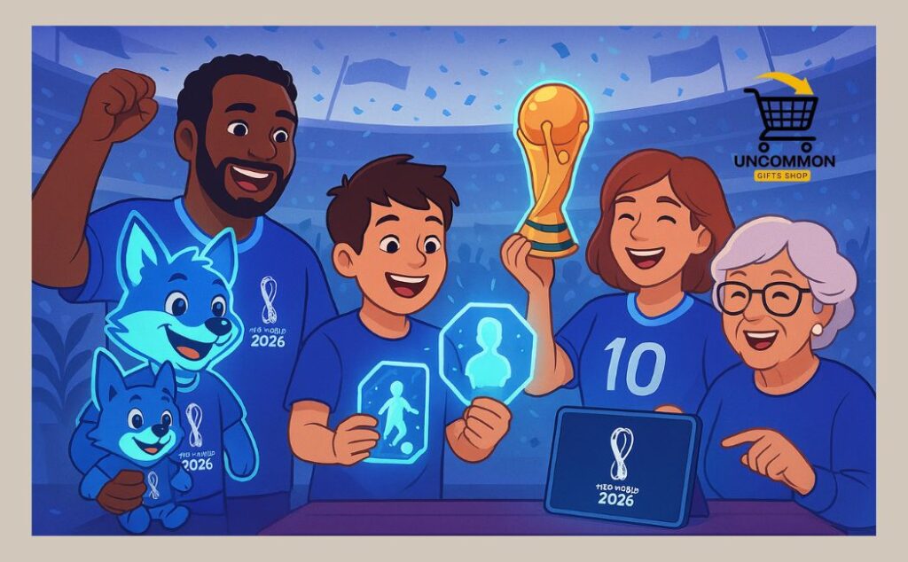 World Cup 2026 Phygital Gifts Mascots (Clutch, Maple, Zayu) 