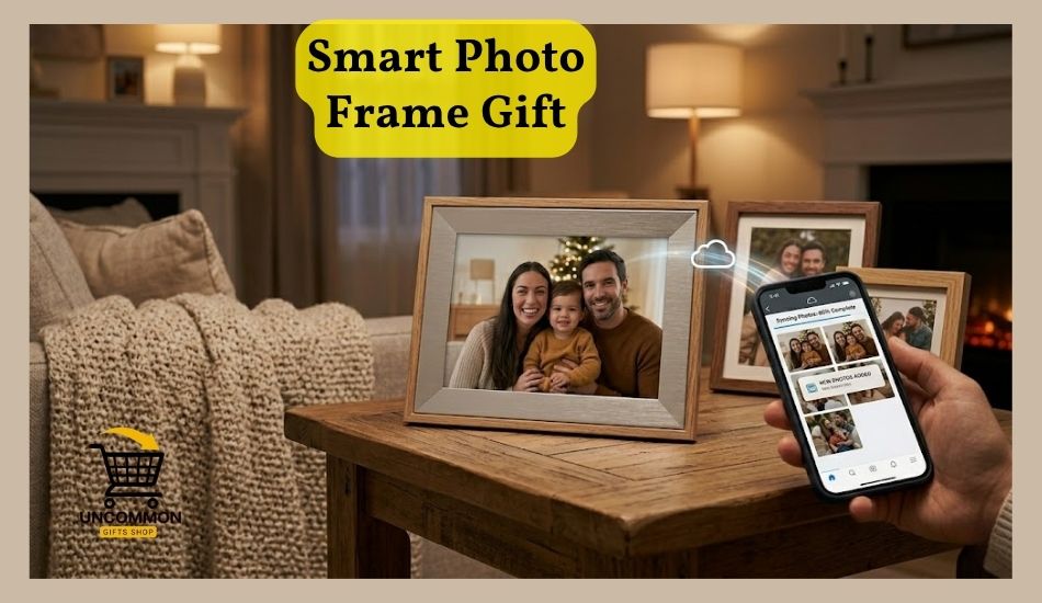 Phygital Tech Gift Ideas with Smart Photo Frame Gifts