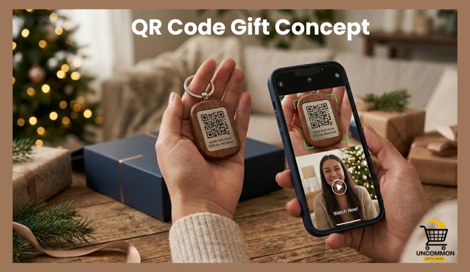 Phygital Tech Gift Ideas QR Code Gift Concept