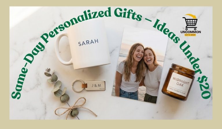 Last-minute Personalized Gifts