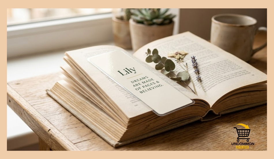 Last Minute Personalized Gifts Custom Bookmarks 