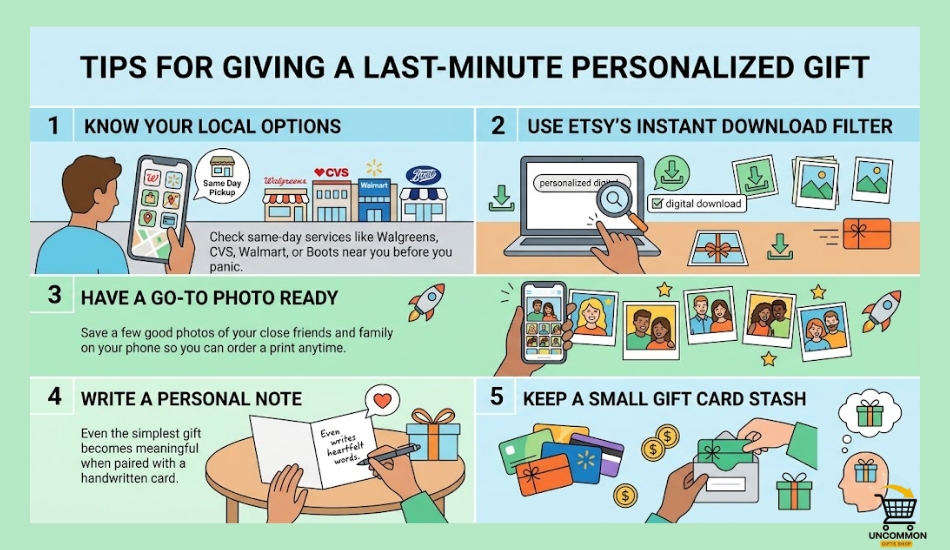 Last Minute Personalized Gifts Tips for Giving