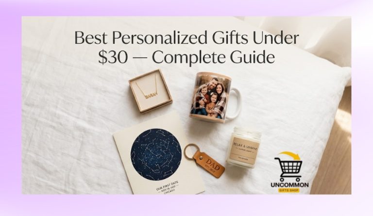 Personalized Gifts Under $30