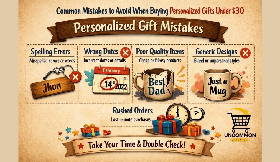 personalized gifts under $30 Common Mistakes