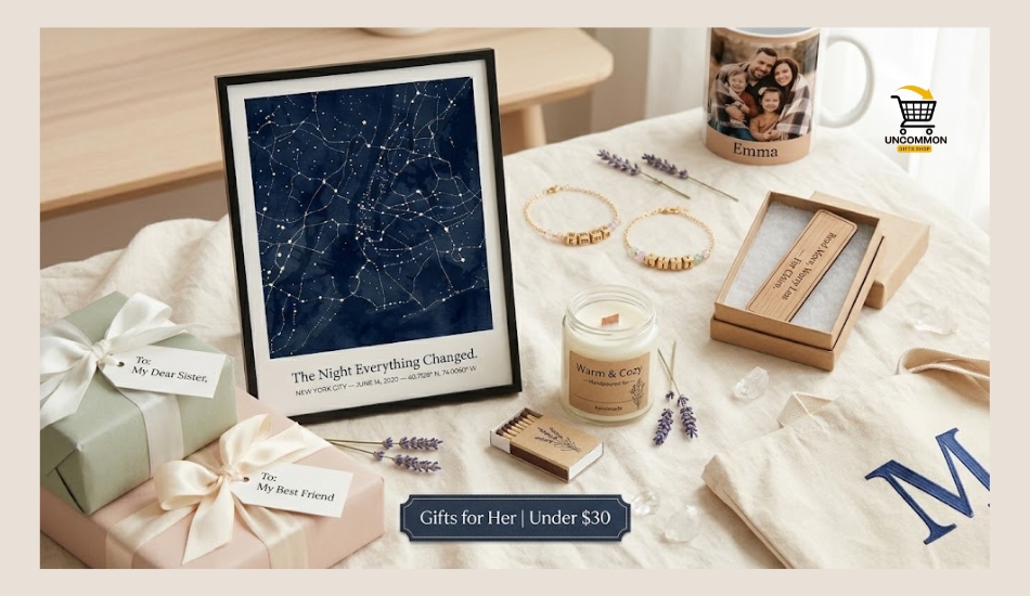 personalized gifts under $30