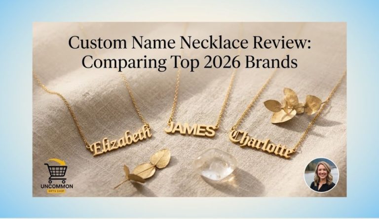 Custom name necklace review comparing top 2026 brands