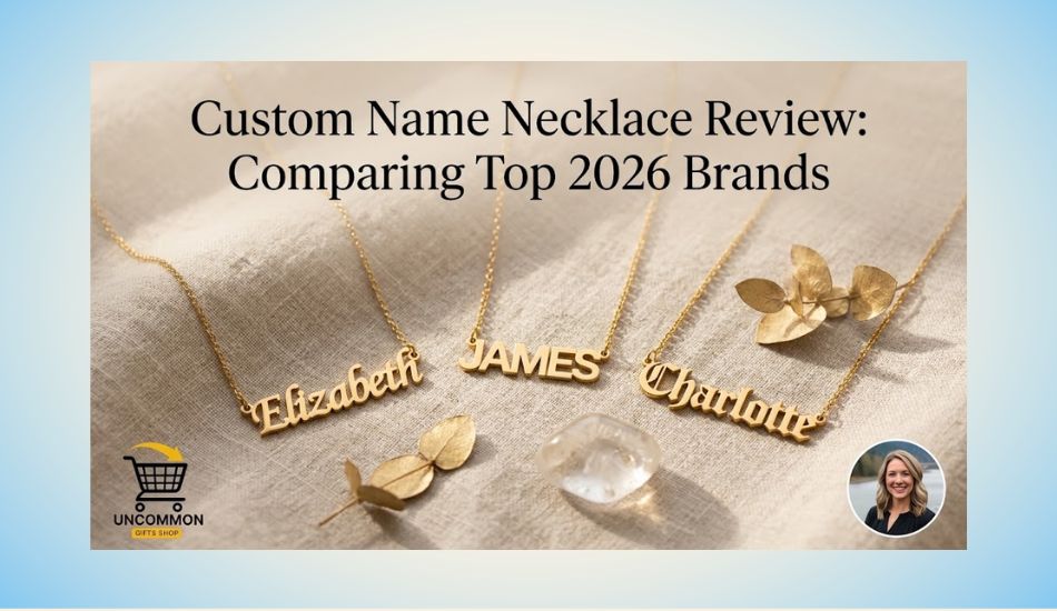 Custom name necklace review comparing top 2026 brands