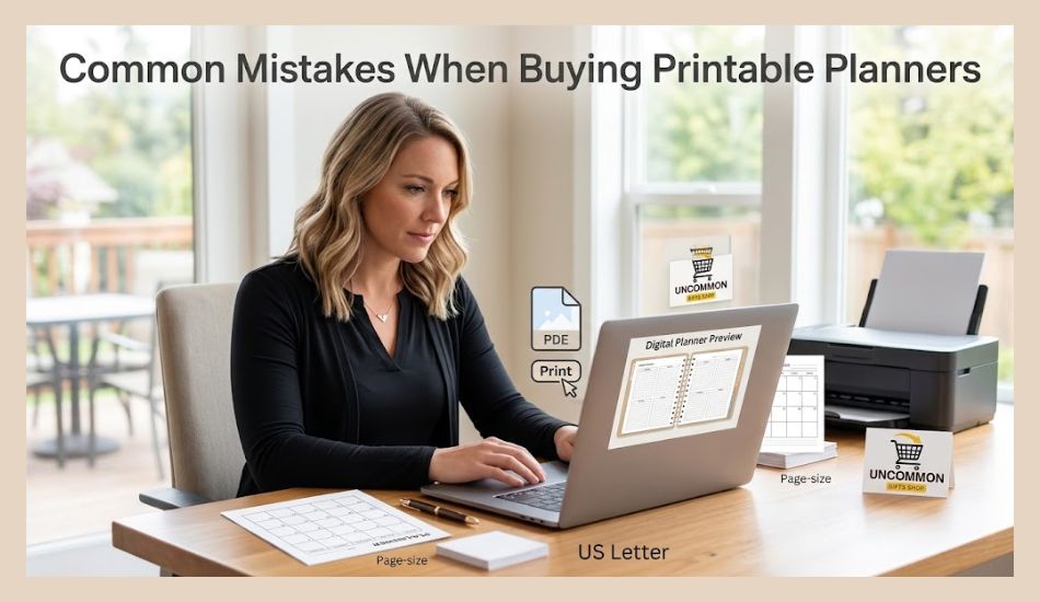 Printable Digital Gift Ideas Common Mistakes