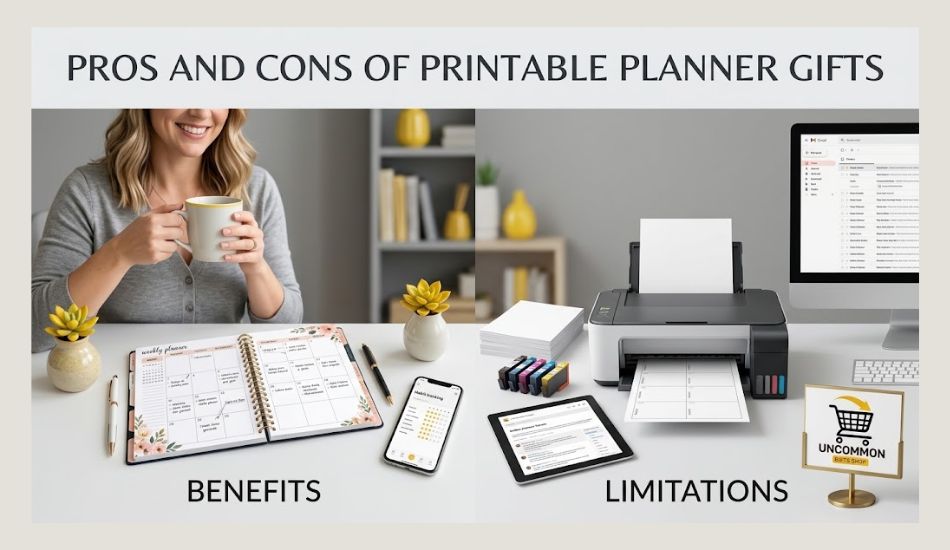 Printable Digital Gift Ideas Pros and Cons