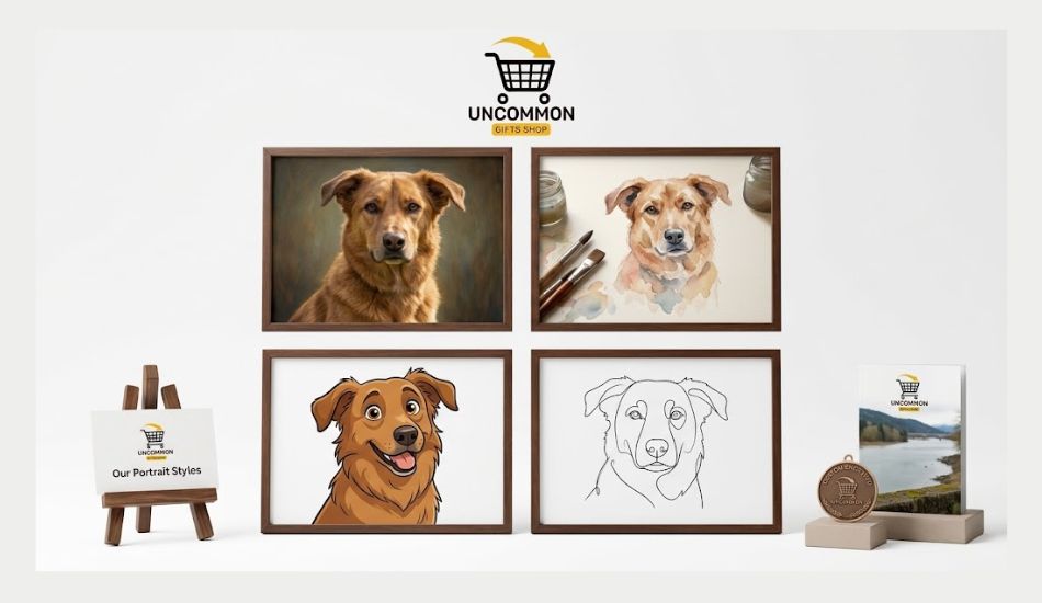 Custom Pet Portrait Gift Guide