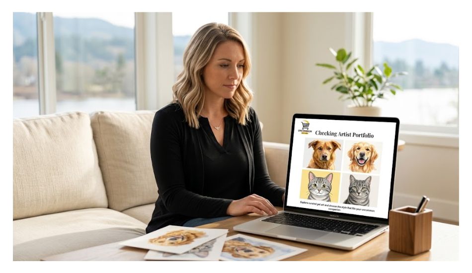 Custom Pet Portrait Gift Guide