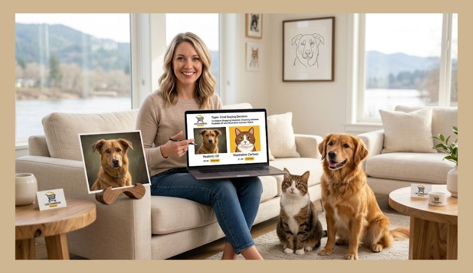 Custom Pet Portrait Gift Guide
