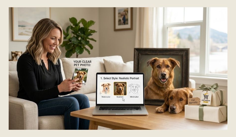 Custom Pet Portrait Gift Guide